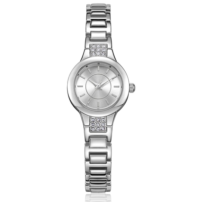 Rhinestone Quartz Luxury Wrist Watch Sunray Effect UP Dial DWG LOGO