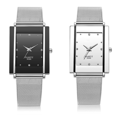 Luxury Quartz Female Wrist Watches Black Ceramic Diamonds Decoration Waterproof
